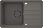 DEANTE DEANTE - Momi anthracite metallic Granitový drez, 1-bowl with drainer ZKM_T113