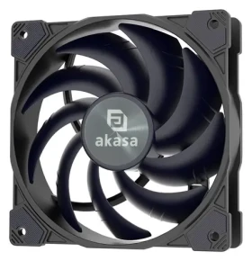 Akasa Alucia SM12 / Prídavný ventilátor / 120 mm / 4pin PWM / 1600 ot./min / 27,5 dB (AK-FN128)