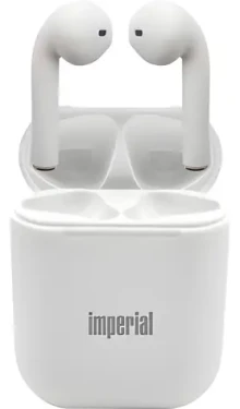 Imperial bluTC TWS HP 1 biela / Bezdrôtové slúchadlá / Do uší / Bluetooth 5.2 / dotykové ovládanie (22-9035-20)