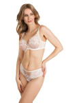 Dámske brazílske 869 Cotton candy - GORSENIA krémová XL