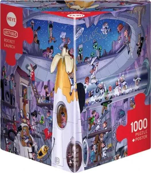 HEYE Puzzle Štart rakety