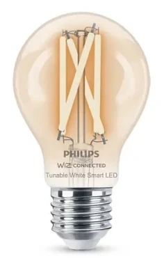 Philips SMART filament E27 7W / múdra LED žiarovka / 806 lm / 2700 - 6500 k / stmievateľná (929003017221)