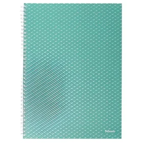 Esselte Colour'Breeze zelený / Blok / A4 / linajkový / 80 g/m2 (628482)