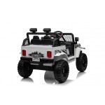 Mamido Mamido Elektrické autíčko OFF ROAD EXTREME 4x4 biele 24V | 200W | 50 kg | EVA | LED | 2,4 Ghz | ECO koža