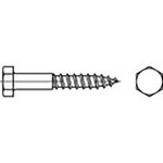 TOOLCRAFT TO-6855630 skrutka so šesťhranom 60 mm vonkajší šesťhran DIN 571 Ušlechtilá ocel V2A A2 25 ks; TO-6855630