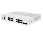 Cisco Business CBS350-16T-E-2G- EU REFRESH / Switch / 16x GbE RJ-45 / 2x SFP / Fanless / Managed (CBS350-16T-E-2G-EU-RF)