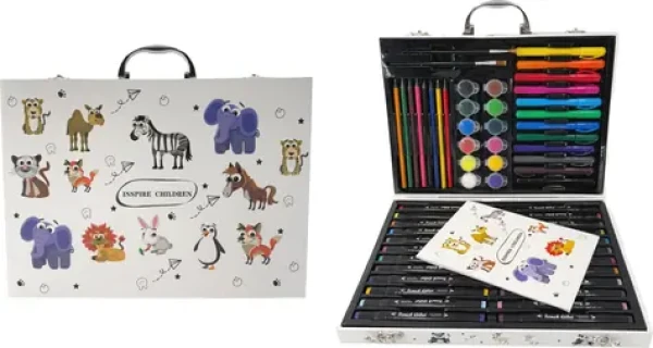 MAC TOYS ARTO Výtvarný kufrík - Zvieratká / od 3 rokov (M26002)