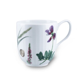 KÄHLER Porcelánový hrnček Hammershøi Summer Coastal flowers