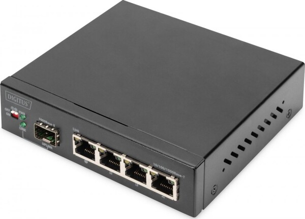 Digitus Switch Digitus 5-port Ethernet 4 GE RJ 45, 1 SFP