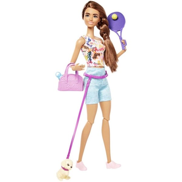 Mattel Barbie wellness bábika tenistka