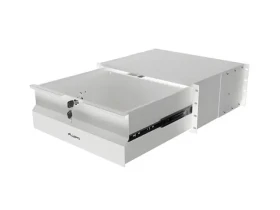 Lanberg výsuvná polica do racku 19" 4U šedá / Výsuvná polica do racku / 360 mm / nosnosť 90 kg / 4bodová montáž (AK-2004-S)