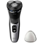 Philips Series 3000 S3143/00 strieborná / holiaci strojček / umývateľný / suché a mokré holenie / až 60 min (S3143/00)