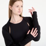 Mikina adidas x Stella Mccartney Studio Sweatshirt Shrug Black M