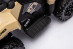 Mamido Detská elektrická štvorkolka GTS1155 khaki