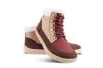 Be Lenka Olivia Brown & burgundy zimné barefoot topánky 38 EUR