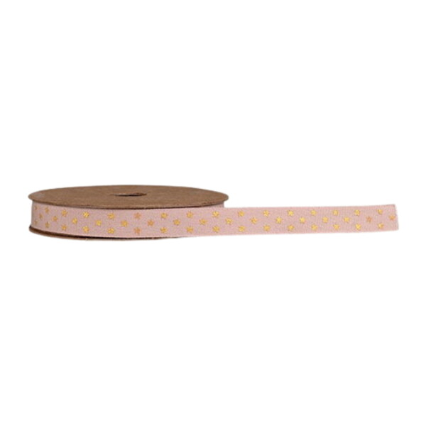 Det Gamle Apotek Dekoratívna stuha Drummer Beige 1 cm – 5 m