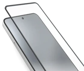 SBS Full Cover Motorola Moto G56 čierna / Tvrdené ochranné sklo / Lepenie cez celý displej