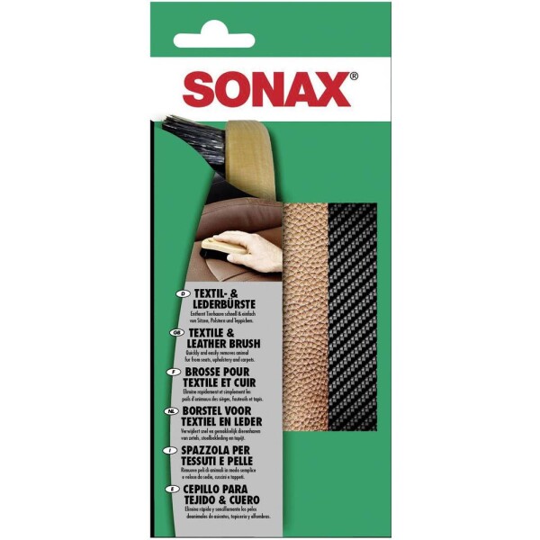 Sonax textilná a kožená kefa Sonax 416741 1 ks (š x v) 40 mm x 145 mm; 416741