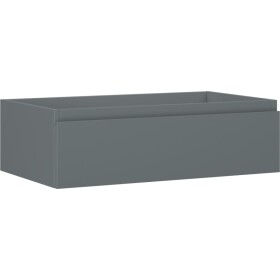 MEXEN/S - Orio kúpeľňová skrinka pod umývadlo 80, 1 šuplík, grafit mat 91A10-08023-1-BF66