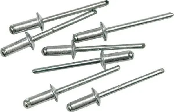 Vorel Niť hliníkový 4,0x9,6 mm 50 ks / Nity / O 4,0 mm / dĺžka 9,6 mm