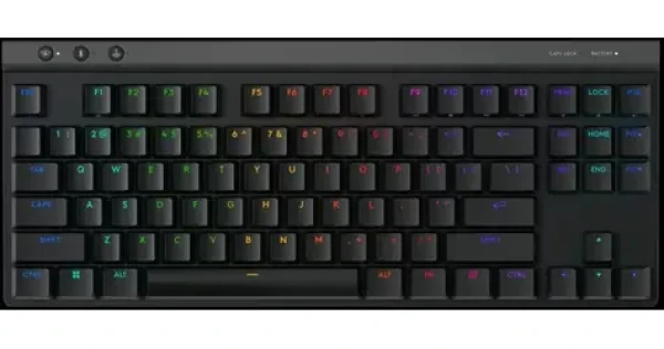 Logitech G515 TKL čierna / Bezdrôtová herná klávesnica / CH layout / Bluetooth + USB LIGHTSPEED prijímač / RGB (920-012553)