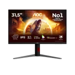 31.5" AOC U32G4U čierna / Monitor / Fast IPS / 4K UHD / 160 Hz / 450 cd/m2 / 2x HDMI + DP / VESA (U32G4U)