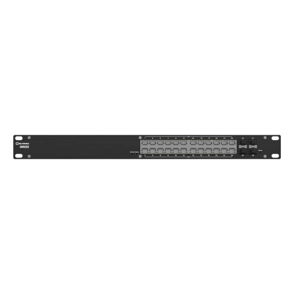 Teltonika TELTONIKA SWM282 PoE+ Managed Switch, 24 riadený sieťový switch; SWM282000200