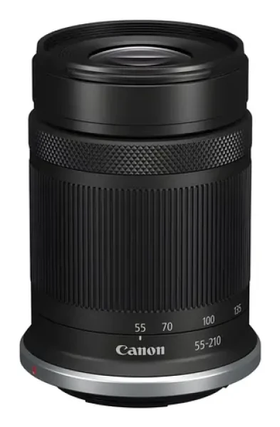 Canon RF-S 55-210mm F5-7.1 IS STM čierna / Objektív / Telezoom 3,8× / IS 4,5 stupňa / STM / 270 g (5824C005)