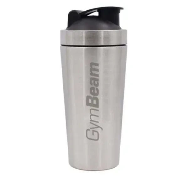Šejker Steel 750 ml - GymBeam (750 ml, šedá) (30941-1-750)