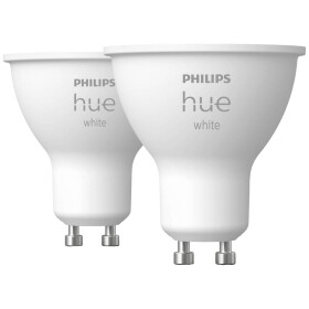 Philips Hue LED žiarovka GU10 5.2W biela / múdra LED žiarovka / 400 lm / 2700 K / stmievateľná (SKL000323139)