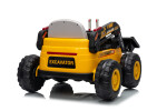 Mamido Mamido Detský elektrický nakladač CAR-26A žltý | 4x4 | RC 2.4Ghz | EKO koža | 12V10Ah