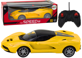 Mamido RC auto 1:16 Športový žltý diaľkovo ovládaný model