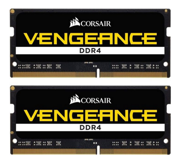 Corsair Vengeance, SODIMM, DDR4, 32 GB, 3200 MHz, CL22 (CMSX32GX4M2A3200C22)