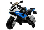 Mamido Detská elektrická motorka BMW S1000RR Maxi modrá