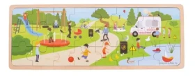 Bigjigs Toys Puzzle V parku