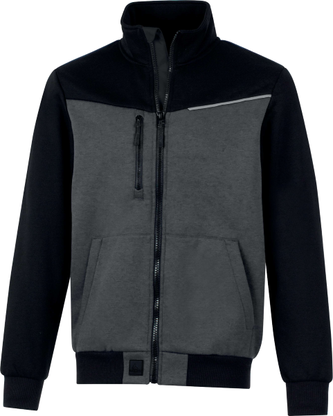 Pracovná mikina Delta Plus SWABI Farba: Tmavosivá/ Čierna, Veľkosť: 3XL (SWABIGR3X)
