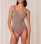 Dámske body Beauty Layers Body X - BROWN - svetlohnedá 00ZE - TRIUMPH BROWN L