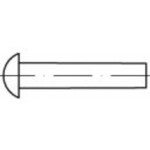 TOOLCRAFT TO-5448711 nit s pologuľatou hlavou 4 mm 1000 ks; TO-5448711