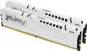 Kingston DDR5 Fury Beast White 64GB 2x32GB 5200MHz CL40 DIMM On-Die ECC XMP 1.25V KF552C40BWK2-64