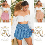 Sexy Musthave Highwaist Skorts GELB L/XL