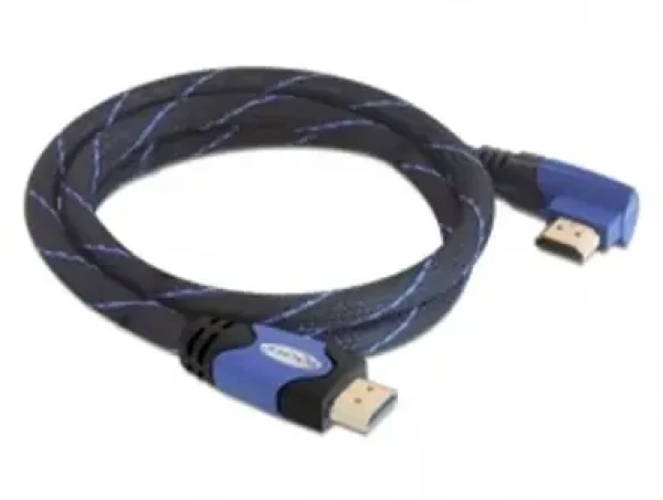 DeLock Kábel High Speed HDMI s Ethernetom - HDMI A samec - HDMI A samec / pravouhlý / 3 m (82957)
