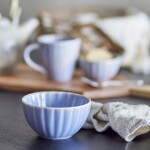 Bloomingville Kameninová miska Latina Blue 400 ml