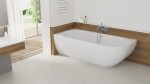 Voľne stojaca vaňa SAT Nelly 175x82 cm liaty mramor ľavá NEL1700L NEL1700L