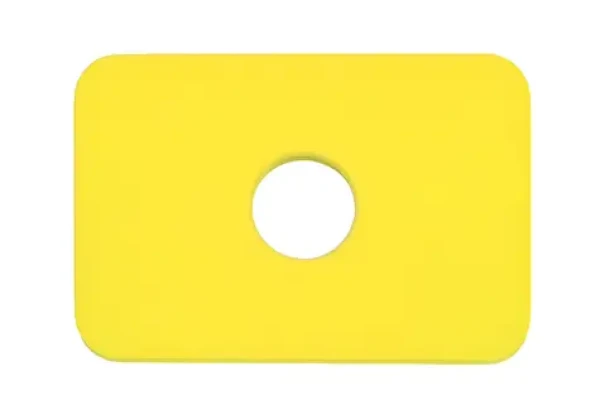 Marimex Plavecká doska Obdĺžnik žltá / Plavecká doska / 300 x 200 x 38 mm / pena EVA (12598)