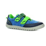 Lurchi Benny Blue/Lime barefoot tenisky 26 EUR