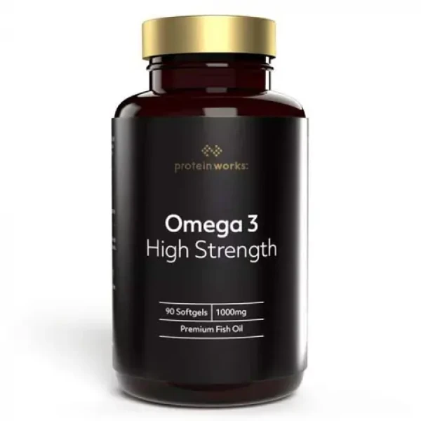 Omega 3 High Strength - The Protein Works (90 kaps.) (41590-1-90caps)