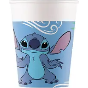 Papierové poháre Stitch 8 ks 200 ml - Procos - Procos