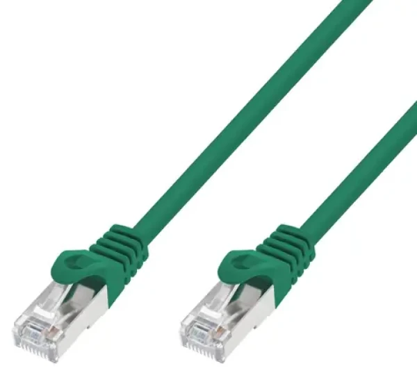 Extralink CAT7 S/FTP 2m zelený / Patch kábel / RJ-45 / 20G