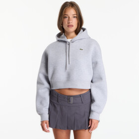Mikina Lacoste Zipped Hoodies Silver Chine 40