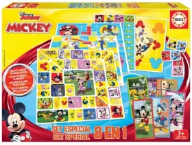 Educa Súbor hier Mickey a priatelia 8v1